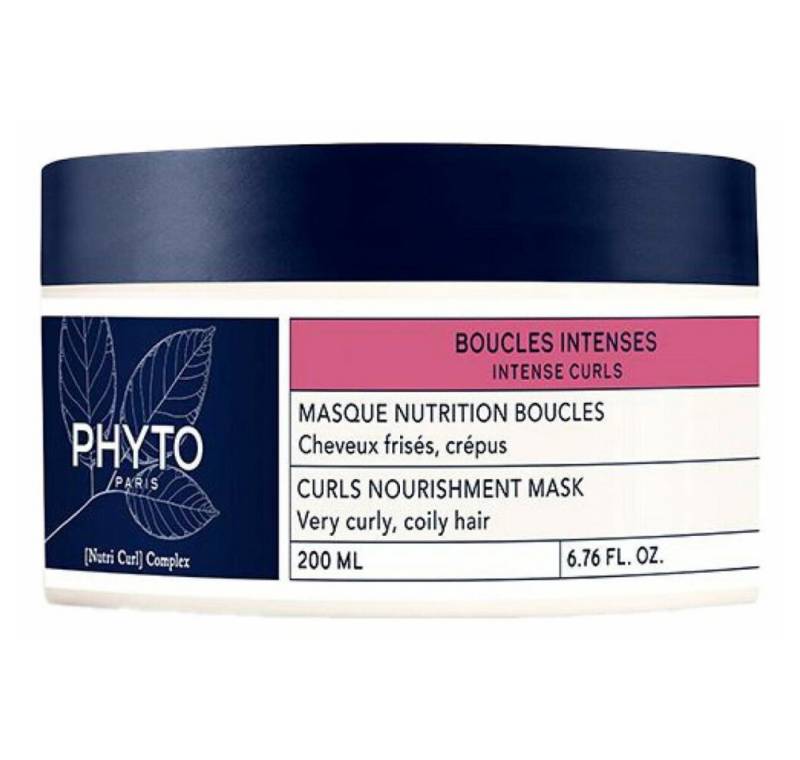 Phyto Paris Haarpflege-Set INTENSE CURLS Ernährungsmaske 200 ml von Phyto Paris