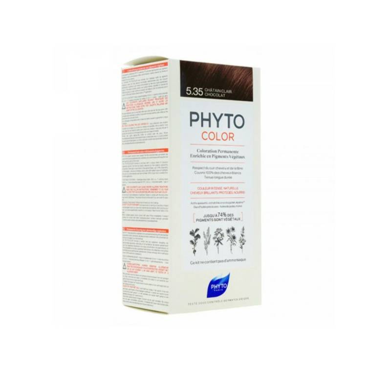 Phyto Paris Mascara Phyto Phyto Color 5.35 Hellbraun Schokolade Pack 2x50 ml von Phyto Paris