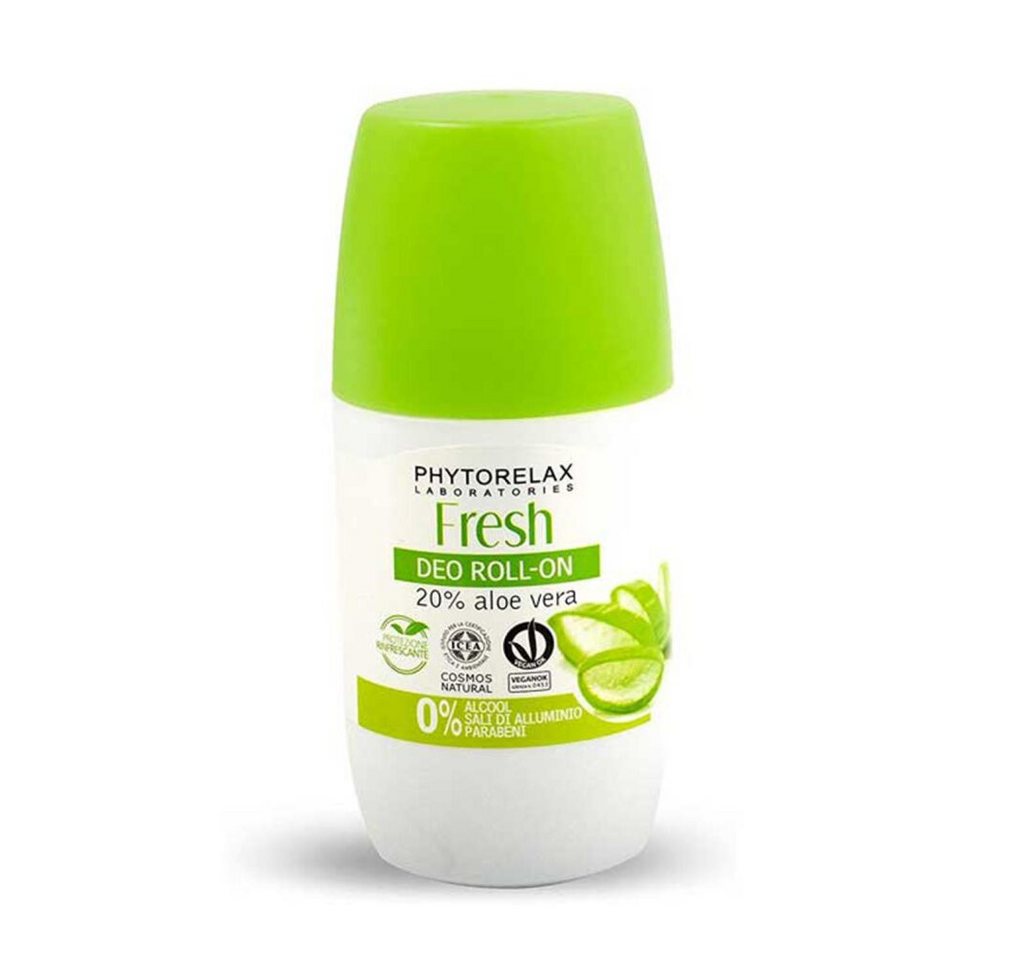 Phytorelax Deo-Zerstäuber FRESH DESODORANTE ROLL-ON ALOE SIN ALCOHOL 50ML von Phytorelax