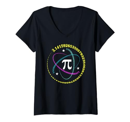 Damen Pi Day Math Lover PI T-Shirt mit V-Ausschnitt Damen Pi Day Math Lover PI T-Shirt mit V-Ausschnitt von Pi Day Math Lover PI