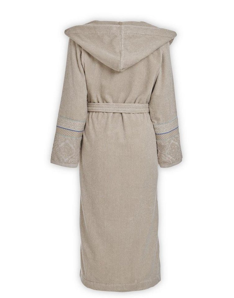 PiP Studio Bademantel Soft Zellige Bathrobe Khaki S Khaki 100% Cotton, terry, 450 GSM S, Bademantel Damen und Herren Morgenmantel Frottee von PiP Studio