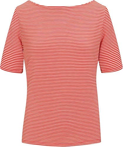 PIP Studio Kurzarm Top Tjessy Little Sumo Stripe | Koralle - XL von PiP Studio