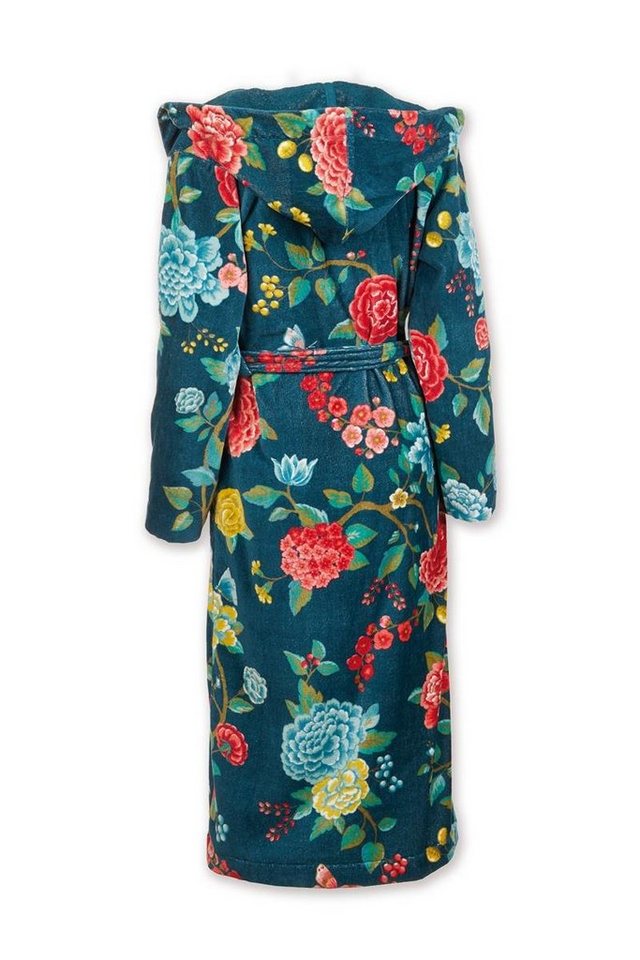 PiP Studio Bademantel Good Evening Bathrobe Dark Blue S Dunkelblau 100% Cotton, terry v, Bademantel Damen und Herren Morgenmantel Frottee von PiP Studio