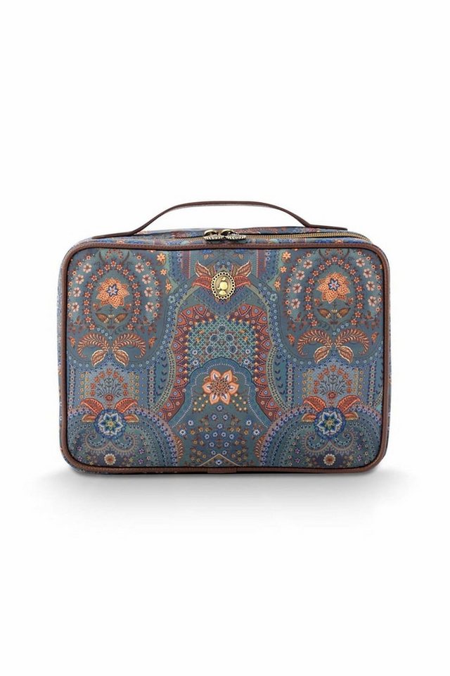 PiP Studio Beautycase Casey Beauty Case Jabali Blue 27x10x19cm von PiP Studio