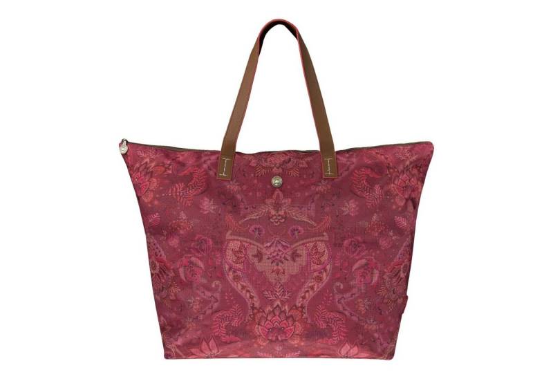 PiP Studio Beautycase Tote Bag Kyoto Festival, mit edlem Ton-in-Ton Blumenprint von PiP Studio