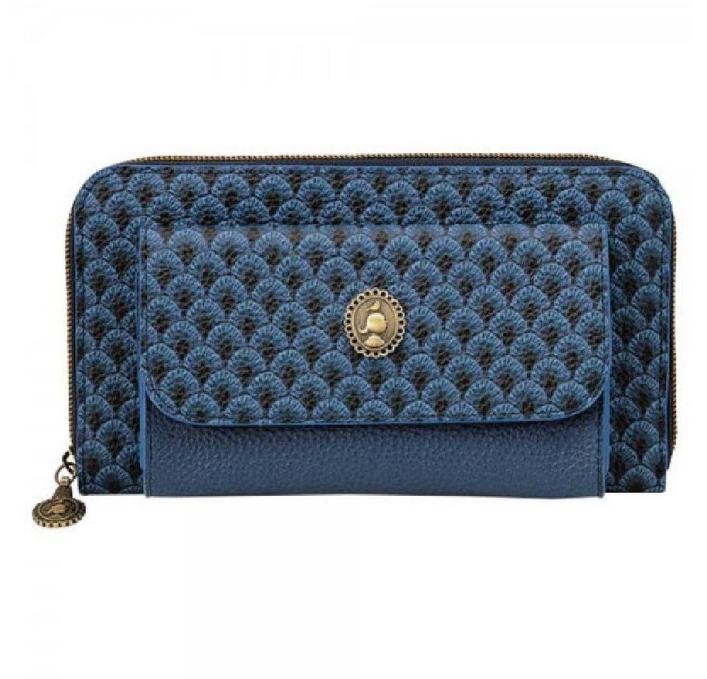 PiP Studio Handtasche Geldbörse mit Außenfach Suki Blau von PiP Studio