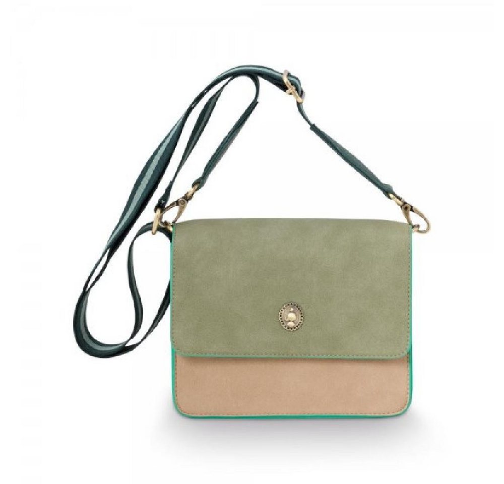 PiP Studio Handtasche Schultertasche Cross Body Uni Fenna Grün (S) von PiP Studio