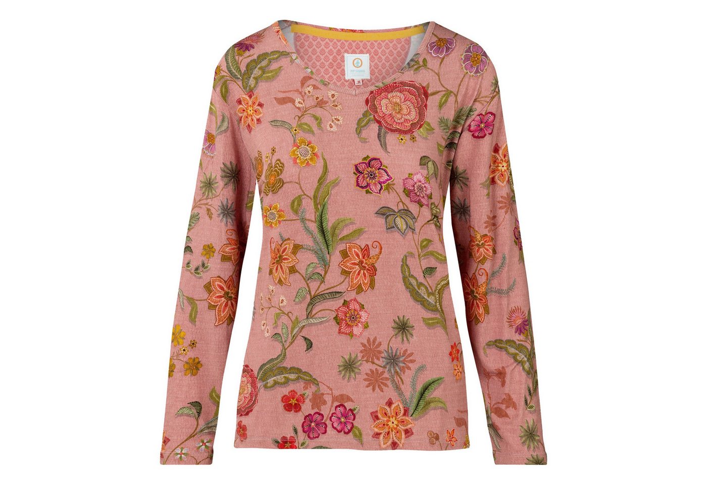 PiP Studio Langarmshirt Trice Long Sleeve Top Flower mit floralem Muster von PiP Studio