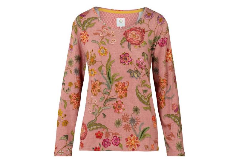 PiP Studio Langarmshirt Trice Long Sleeve Top Flower mit floralem Muster von PiP Studio