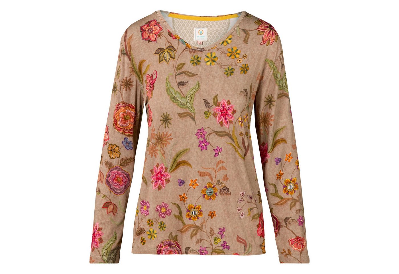 PiP Studio Langarmshirt Trice Long Sleeve Top Flower mit floralem Muster von PiP Studio
