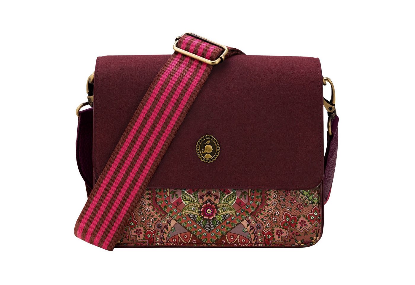 PiP Studio Schultertasche Fenna Cross Body Flap Small, mit Markenpatch auf der Vorderseite von PiP Studio