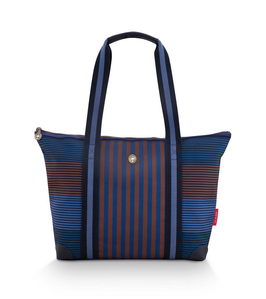 PiP Studio Umhängetasche Pip Studio Tilda Reisetasche Medium Stripe, Blue von PiP Studio