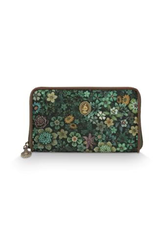 PiP Studio Wallet Tutti i Fiori Green 18x11x3cm von PiP Studio