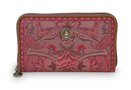 PiP Studio Wallet Kyoto Festival Dark Pink 18x11x3cm von PiP Studio