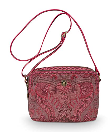 Pip Studio Handtasche Kyoto | Dark Pink - 23,5 x 18 x 7,5 von PiP Studio