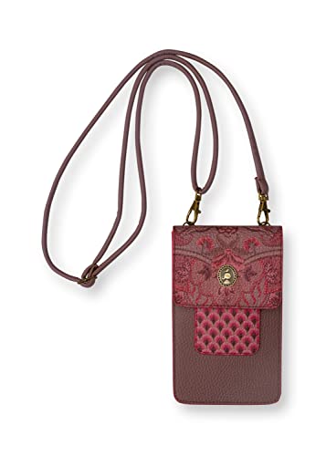 PiP Studio Phone Bag Kyoto Festival Dark Pink 11x18x1cm von PiP Studio