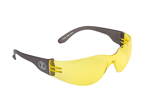 PiWear Dallas YT rahmenlose gelb getönte Sportbrille Sonnenbrille ultraleicht von PiWear