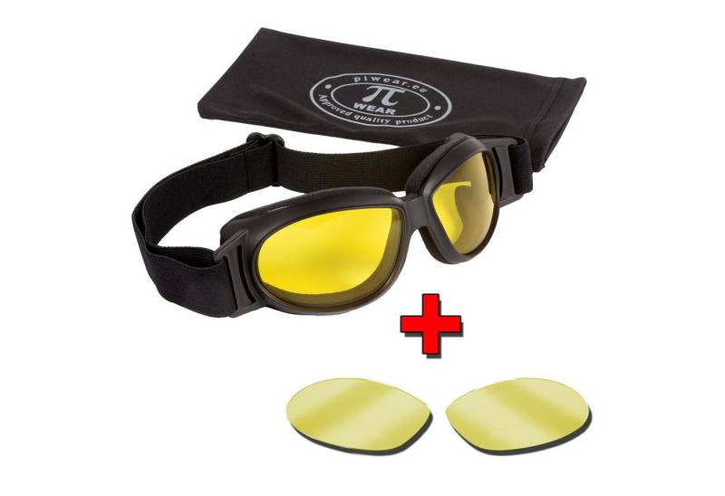 PiWear Motorradbrille PiWear Black Hills Kit YT / YTM von PiWear