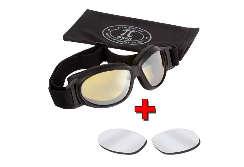 PiWear Motorradbrille PiWear Black Hills Kit YTM / CLM von PiWear