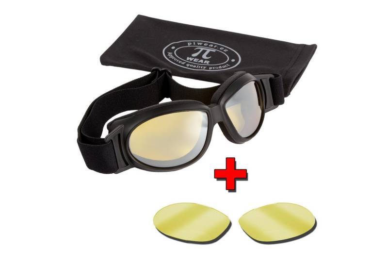 PiWear Motorradbrille PiWear Black Hills Kit YTM / YTM von PiWear