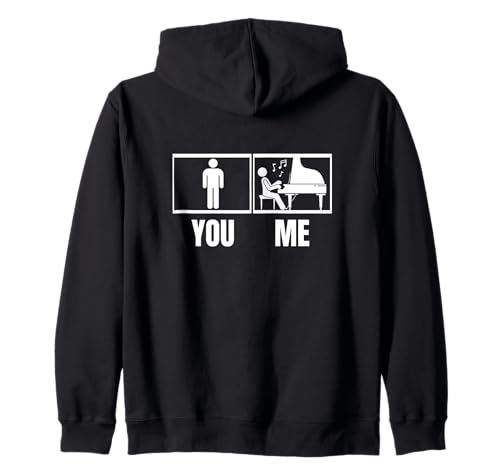 Piano Proud Funny Men Pianist Kapuzenjacke von Pianist Gifts For Men And Piano Player