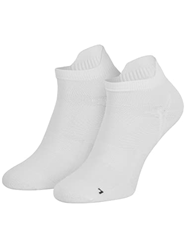 Laufsocken I 3 Paar I Damen & Herren I Atmungsaktive Antiblasen Sportsocken I Für Freizeit- & Profiläufer I weiß 39-42 von Piarini