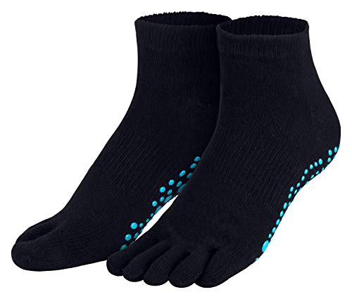 Piarini marine 1 Paar Zehensocken kurz ABS Socken aus Baumwolle Socken Yoga Tanzen Pilates Fitness 39 40 41 42 Piarini marine 1 Paar Zehensocken kurz ABS Socken aus Baumwolle Socken Yoga Tanzen Pilates Fitness 39 40 41 42 von Piarini