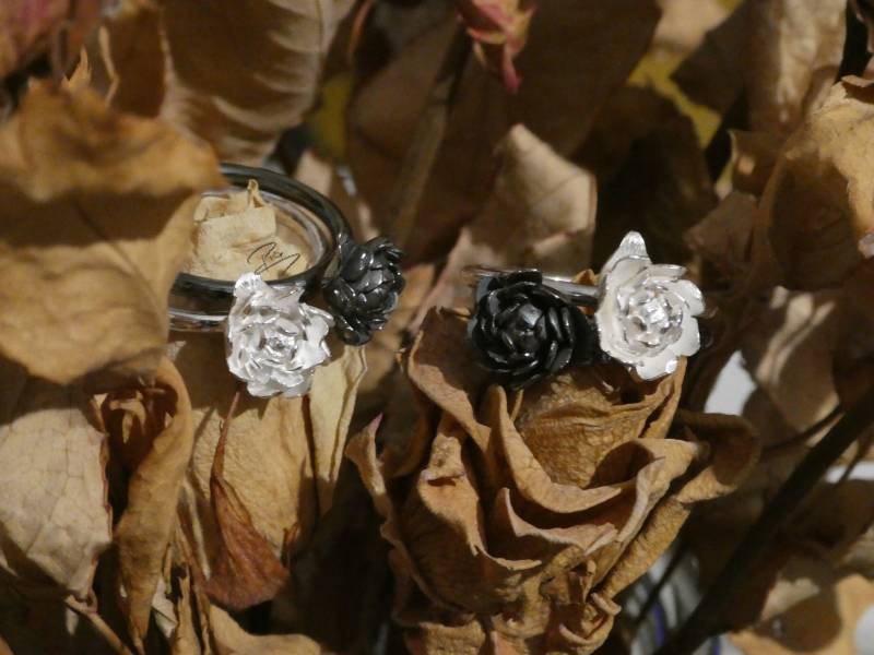 Rosen Ringe von PiasArtsAndCrafts