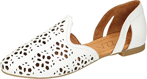 Piazza Damen 830023-03 Slipper, weiß, 41 EU von Piazza