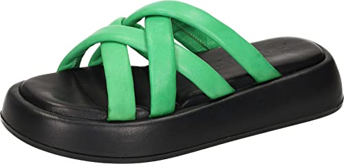 Piazza Damen 900096-07 Slipper, grün, 38 EU von Piazza