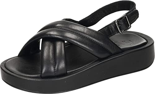 Piazza Damen 910149-01 Sandale, schwarz, 39 EU von Piazza