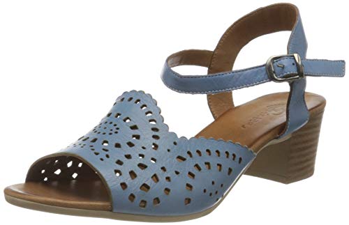 Piazza Damen 911015 Sandale mit Absatz, Blau (51), 41 EU von Piazza