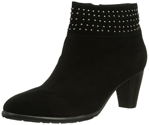 Piazza Damen 961037 Kurzschaft Stiefel, Schwarz (schwarz) von PIAZZA