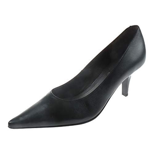 Piazza Damen Schuhe Pumps Leder schwarz 93021016 (6.5 UK) von Piazza