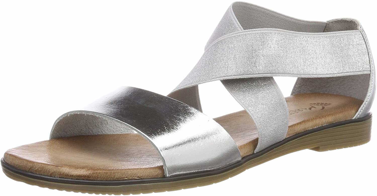 female Komfort Sandalen grau Sandale 38 von Piazza