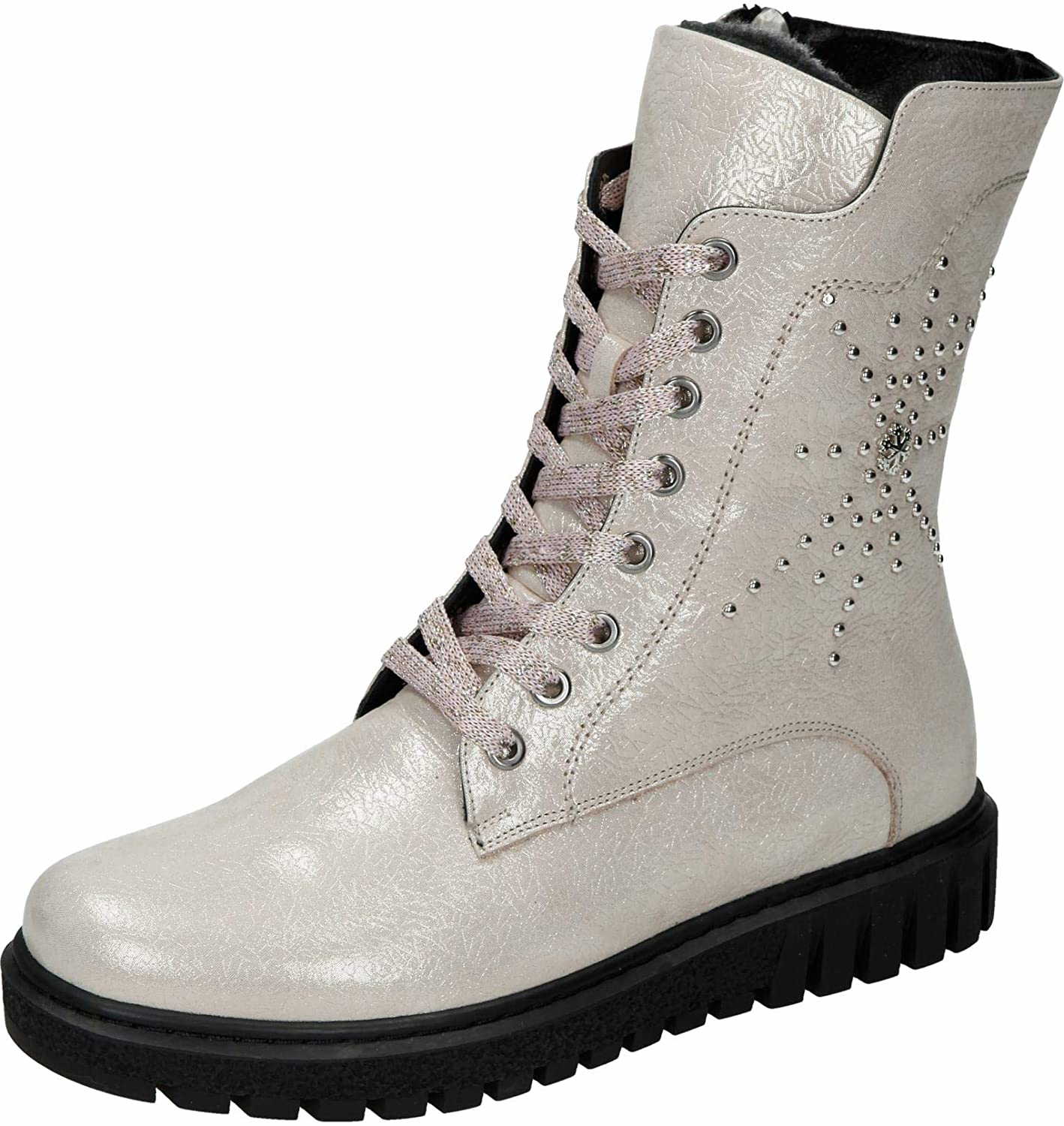 female Stiefel silber Stiefelette 38 von Piazza