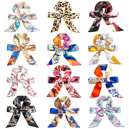 Pibupibu 8 Packungen modische schmale Handtaschengriff-Wickelbänder für Damen, D: 12 Farben, 12 Stück, Medium Pibupibu 8 Packungen modische schmale Handtaschengriff-Wickelbänder für Damen, D: 12 Farben, 12 Stück, Medium von Pibupibu