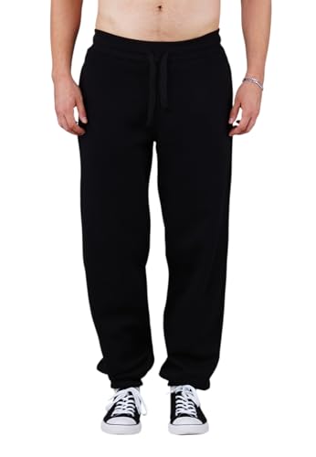 Picaldi® Sweatpant Hustle | Freizeithose Trainingshose Sporthose Jogginghose | Jogger mit Zugband (DE/NL/SE/PL, Alphanumerisch, L, Regular, Regular, Black) von Picaldi