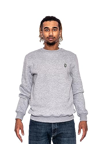 Picaldi® Sweatshirt P-Label | Streetwear Sport Casual Pullover | Rundhalsausschnitt (L, Grey) von Picaldi