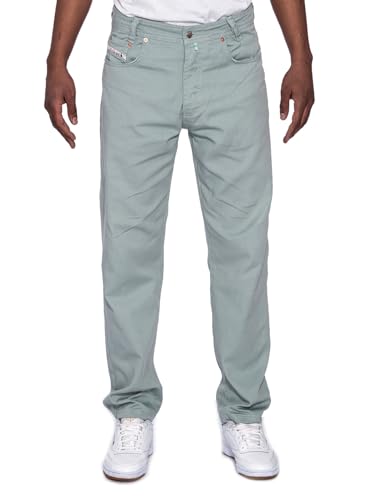 Picaldi® Zicco 472 Gabardine | Loose & Relaxed Fit | Karottenschnitt Sommerhose | Sommerstoff (W32/L32, Turquoise) von Picaldi