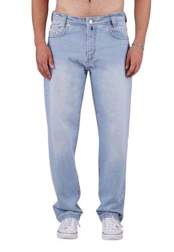 Picaldi® Zicco 472 Jeans | Loose & Relaxed Fit | Karottenschnitt Hose | Lässig & Locker Geschnitten (W33/L30, Himalaya) von Picaldi