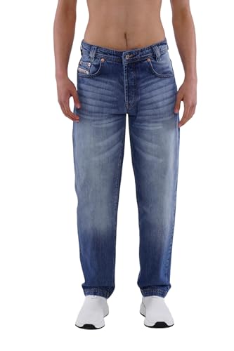 Picaldi® Zicco 472 Jeans | Loose & Relaxed Fit | Karottenschnitt Hose | Lässig & Locker Geschnitten (W34/L30, Montenegro) von Picaldi