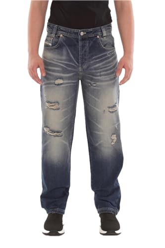 Picaldi® Zicco 472 Jeans | Loose & Relaxed Fit | Karottenschnitt Hose | Lässig & Locker Geschnitten (W34/L34, Passiac) von Picaldi