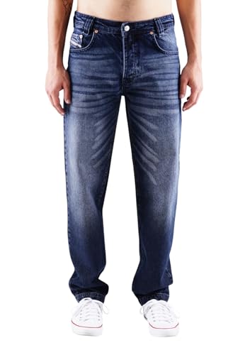 Picaldi® Zicco 472 Jeans | Loose & Relaxed Fit | Karottenschnitt Hose | Lässig & Locker Geschnitten (W36/L30, Tansanit) von Picaldi