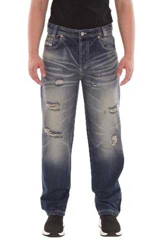 Picaldi® Zicco 472 Jeans | Loose & Relaxed Fit | Karottenschnitt Hose | Lässig & Locker Geschnitten (W38/L30, Passiac) von Picaldi