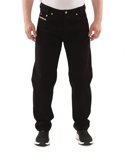 Picaldi® Zicco 472 Jeans | Loose & Relaxed Fit | Karottenschnitt Hose | Lässig & Locker Geschnitten (W30/L32, Black Mount) von Picaldi