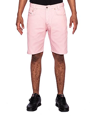 Picaldi® Zicco 472 Shorts | Sommerhose Freizeithose Strandmode | Regular Fit | Kurze Jeans (W30, Pink) von Picaldi