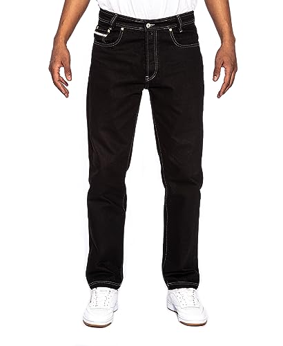 Picaldi® Zicco 473 Jeans | Relaxed Fit | Karottenschnitt Hose | Five Pocket Jeans (W32/L34, Platin Black) von Picaldi