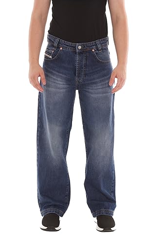 Picaldi® Zicco 474 Baggy Jeans | Loose & Baggy Fit | Straight Leg | Locker & Weit Geschnittene Hose (W28/L30, Tindery) von Picaldi