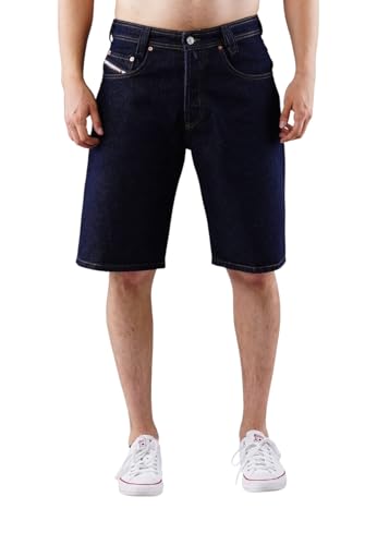 Picaldi Herren Jeansshorts Zicco 471 – Relaxed Fit, Kurze Denim Shorts im lässigen Baggy-Streetwear-Look für Sommer & Freizeit (DE/NL/SE/PL, Bundweite, 34, Regular, Regular, Deep Indigo) von Picaldi
